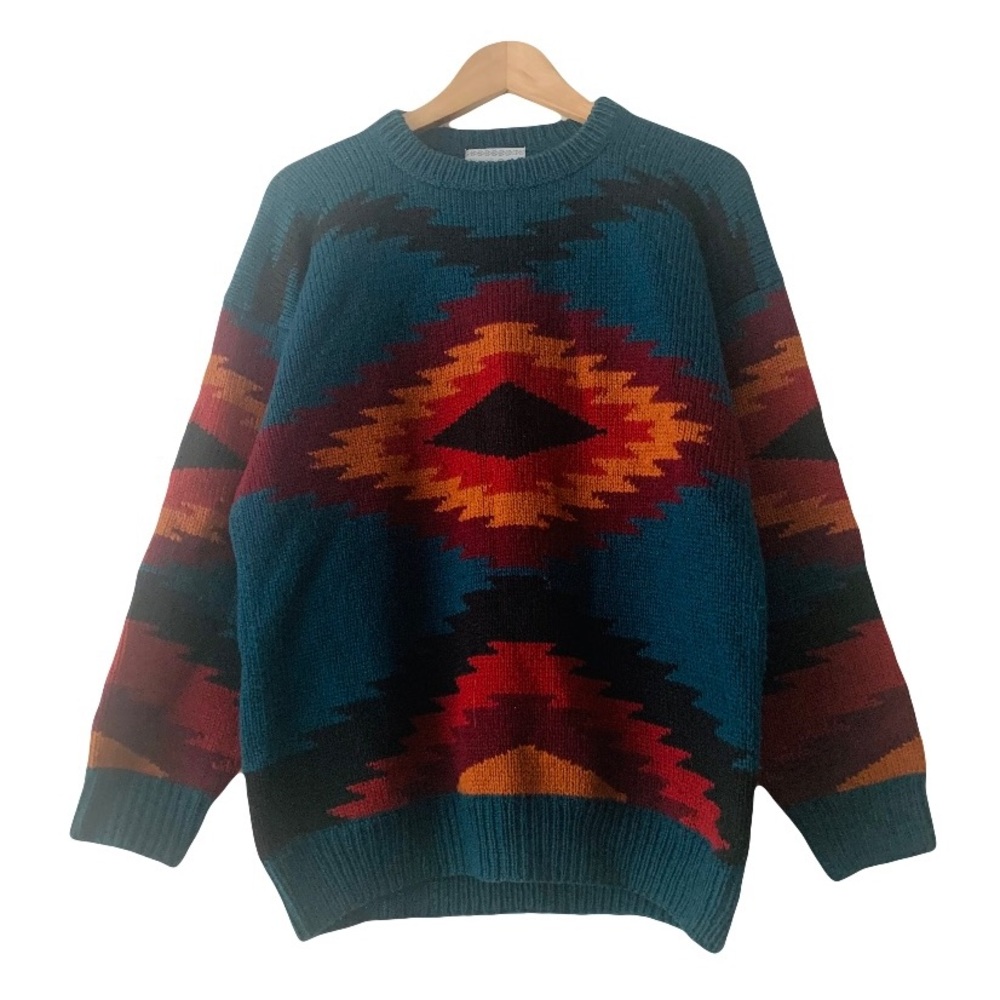 Nomadic Traders Multicolor Crewneck Sweater